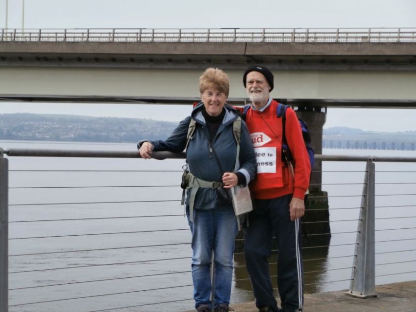 Starting by the Tay Bridge